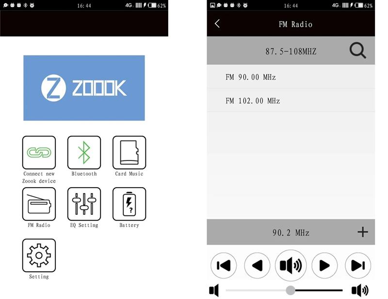 Zoook JAZZ DUO app