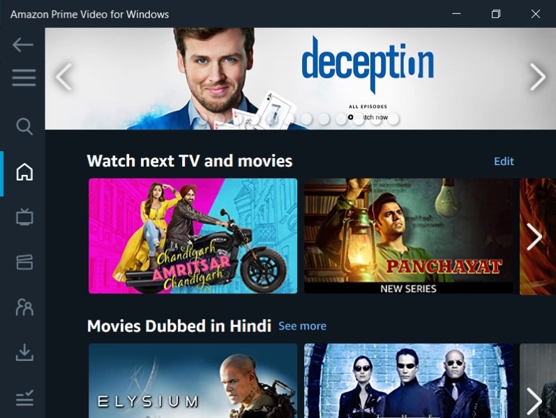 Download Amazon Prime Video app for Windows 10