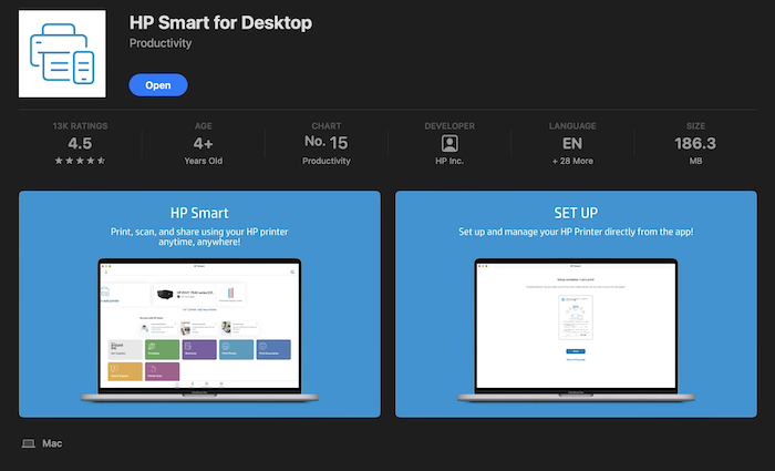 hp laser printer driver for mac