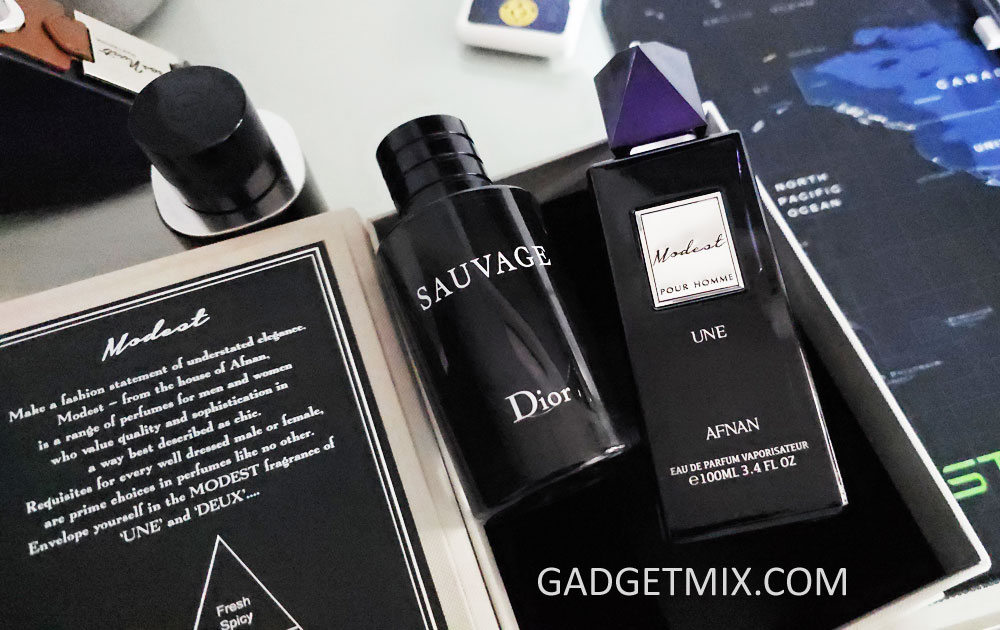 Dior Sauvage vs Afnan Modest Une